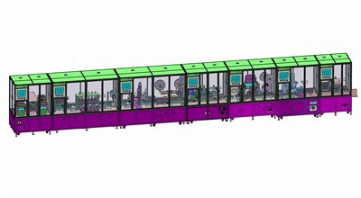 Tam-sekme Pil Montaj Hattı